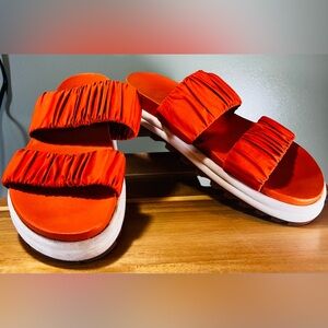 Sorel Orange Sandals